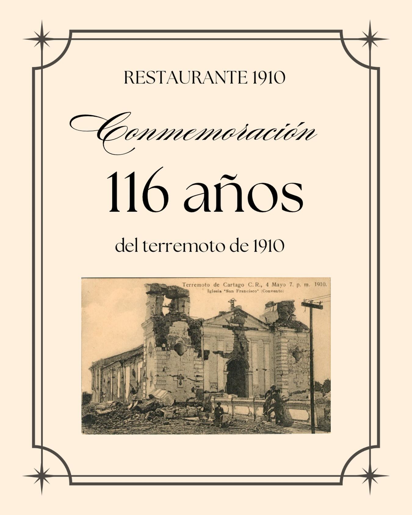 Publicación de Restaurante 1910
